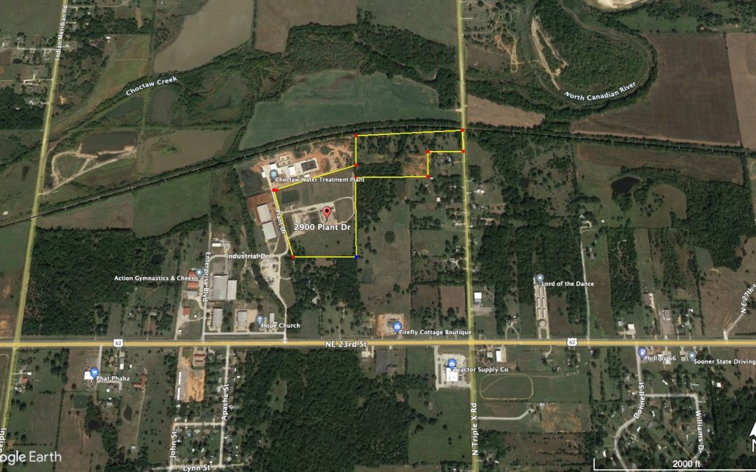 34 ACRES MOL OF INDUSTRIAL LAND AVAILABLE $4M
