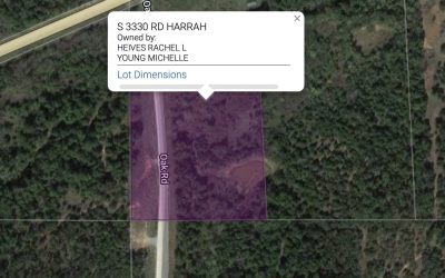 10 acres of land available in Lincoln County, OK $85,000